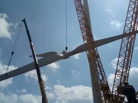 德勁液壓扳手在某新風(fēng)電場試用成功